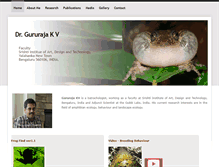 Tablet Screenshot of gururajakv.net